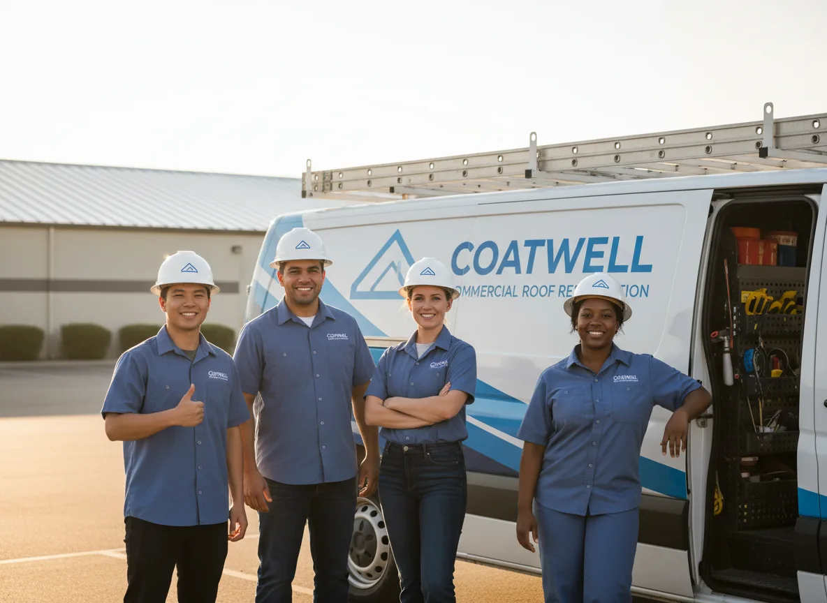 Commercial roof coating company in Tumbling Shoals, AR